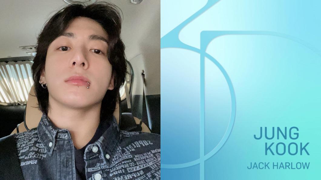 防彈少年團成員柾國新專輯封面引熱議。（圖／翻攝自推特@BTS_twt、theqoo）
