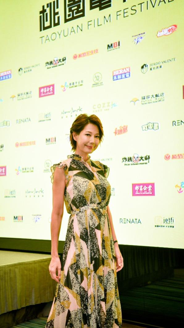 丁寧剛入圍金鐘58迷你劇集女配角。（圖／桃園電影節提供）