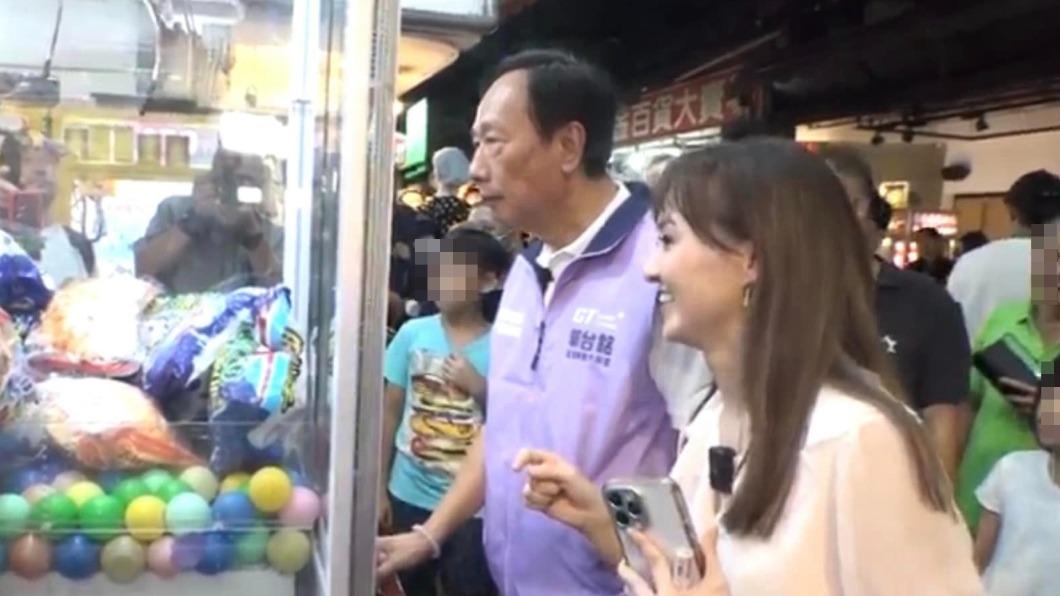 陳家頤陪郭台銘跑行程，看見對方私下真實一面。（圖／翻攝自陳家頤臉書）