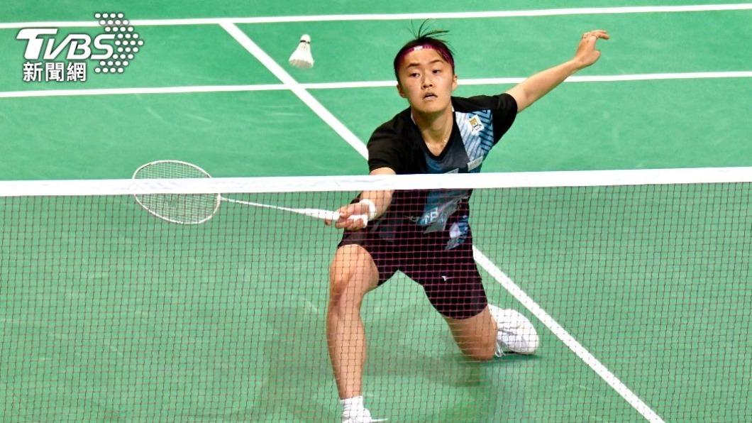 亞運女子團體八強第三場,由許玟琪出戰日本好手大堀彩。(圖/胡瑞麒攝)