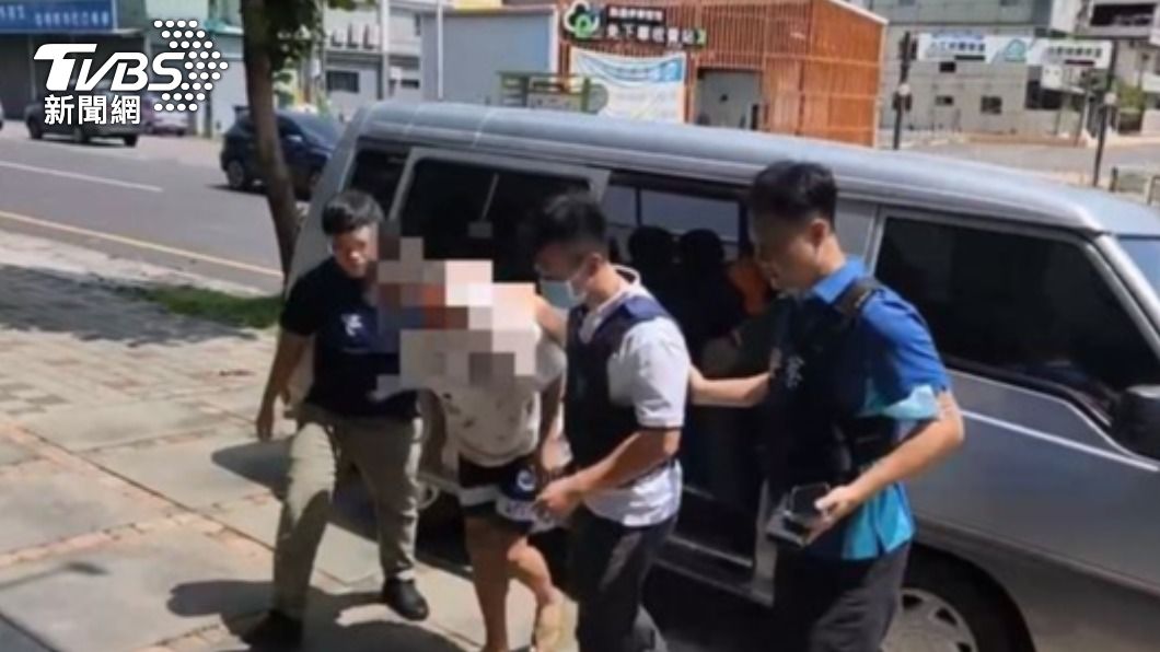 警方順利逮捕到鄭姓共犯。(圖/TVBS)