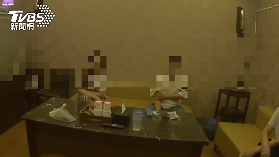 該護膚會館內有非法性交易行為。（圖／TVBS）