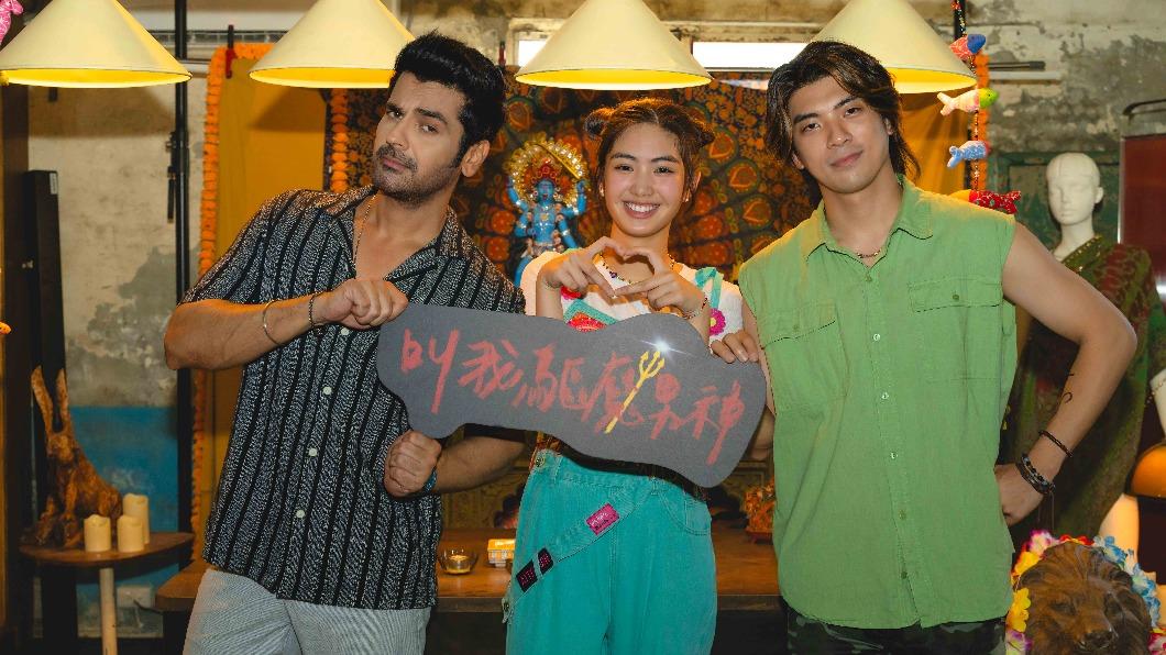 林哲熹、雷嘉汭及印度演員Arjan Bajwa首次合作就默契十足。(圖/光盛影業提供)