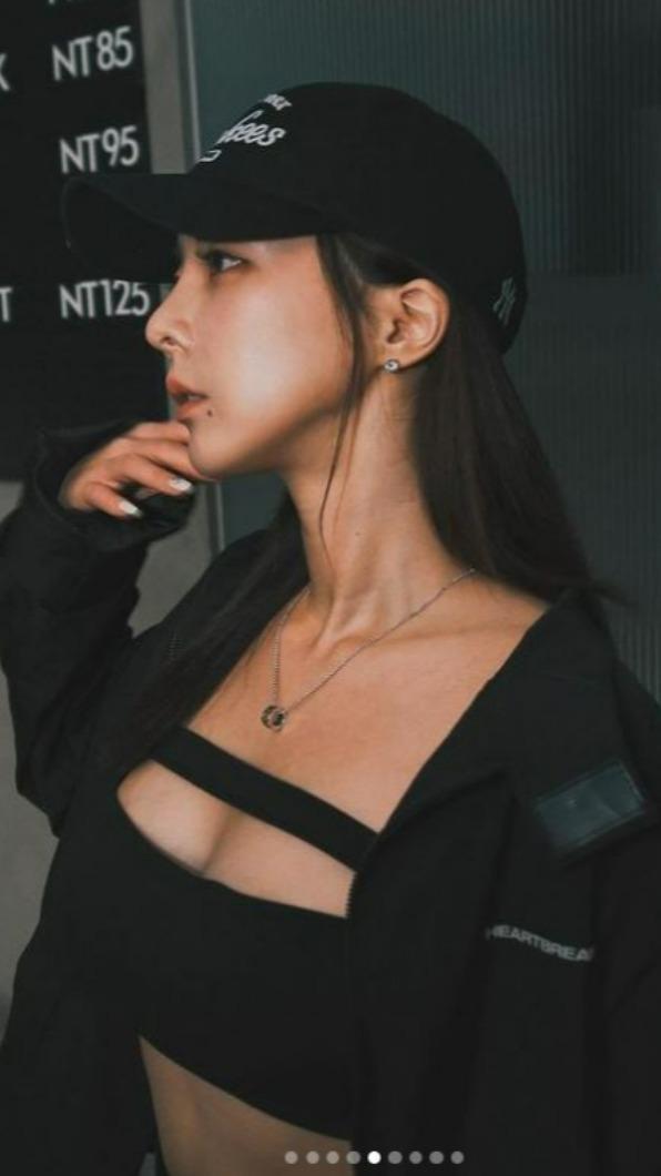 奎丁的上圍炸出了。(圖/翻攝自奎丁IG)