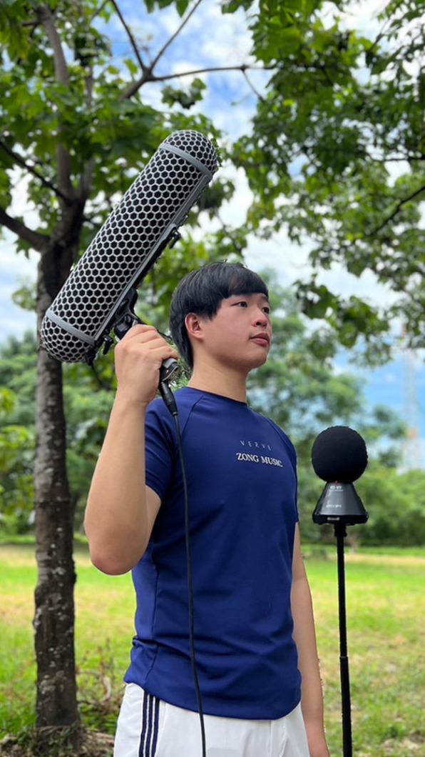 蔣榮宗大嘆戶外采風相當不容易,有許多不可抗因素干擾。(圖/ZONG MUSIC 榮宗蔣音樂國際公司提供)