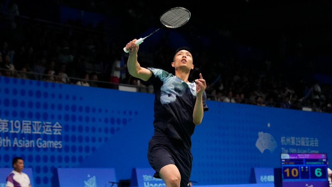 杭州亞運／周天成扛羽球男團首棒！大勝世界第2石宇奇　1比0領先中國