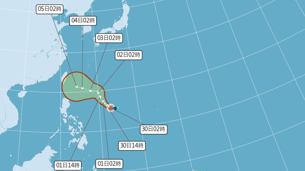 06:00天氣即時報/輕颱「小犬」今形成 中秋連假過後可能影響台灣