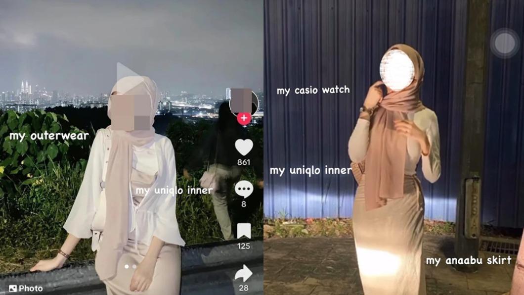 室友偷了衣服還PO上TikTok炫耀。（圖 / 翻攝自X）