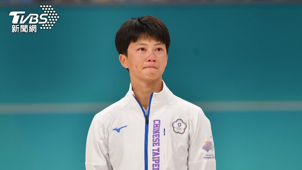 滑輪溜冰女將楊合貞亞運會奪銀。(圖/胡瑞麒攝)