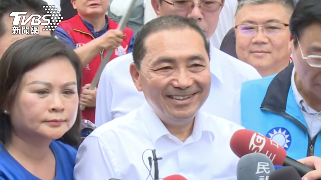 國民黨總統參選人侯友宜。(圖/TVBS)