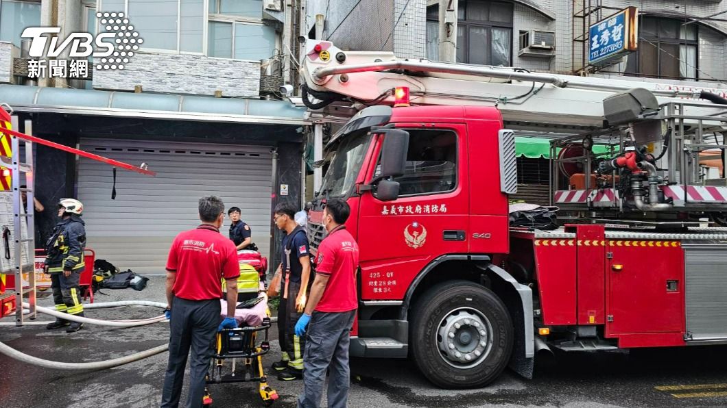嘉義市透天厝凌晨火警 7旬獨居婦「逃生不及」身亡