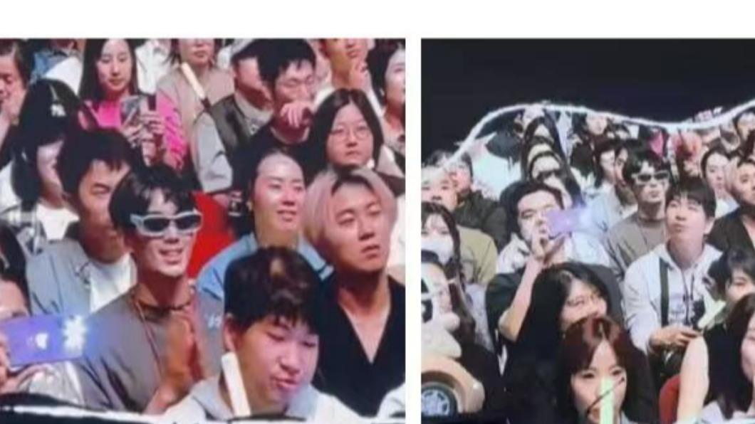 吳磊被發現去看告五人演唱會。(圖/翻攝自微博)