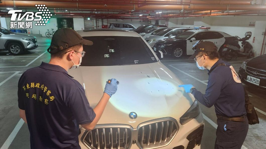 開16槍掃射BMW 屏東狂徒「走投無路」深夜帶槍投案