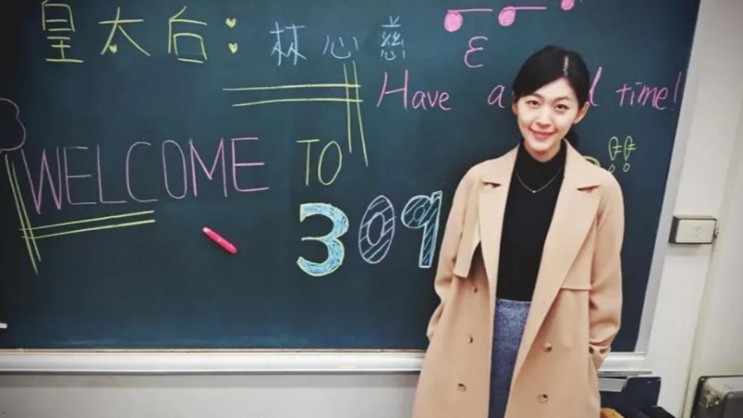 林心慈和學生互動良好。(圖/翻攝自IG)