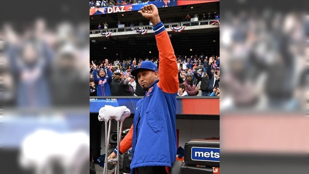 Edwin Díaz受傷缺席整個賽季。(圖/翻攝自Edwin Díaz Instagram)