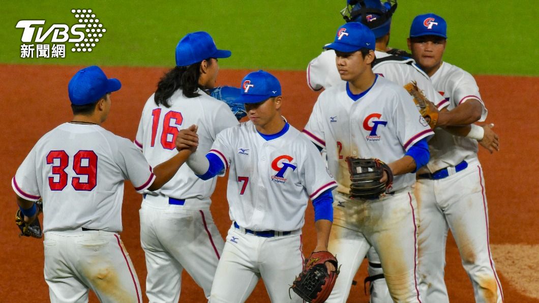 中華隊與南韓於杭州亞運的兩次交手獲得1勝1負。(圖/胡瑞麒攝)