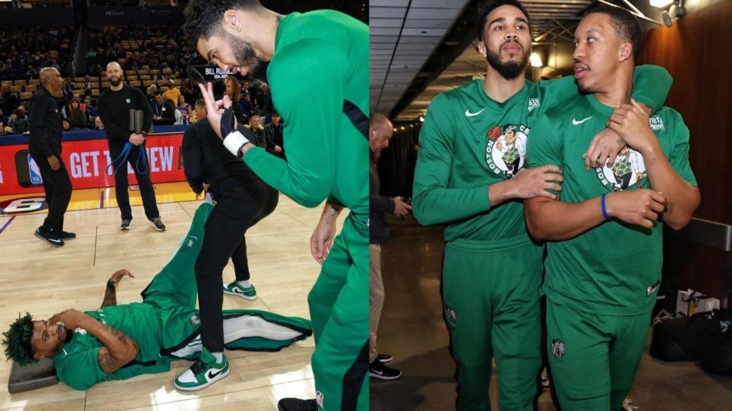 史馬特、威廉斯交易案被認為重創綠衫軍防守能量。(圖/翻攝自@jaytatum0 IG)