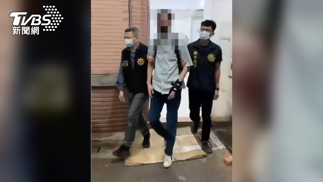 許哲賓已遭警方逮捕歸案。（圖／TVBS）