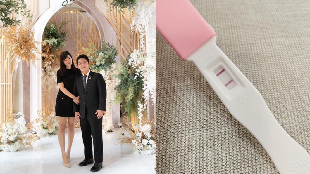 空姐老婆曬2條線!男星誤以為確診 下秒翻轉「喜當二寶爸」