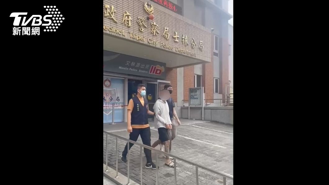 施男被警方移送法辦。(圖/TVBS)