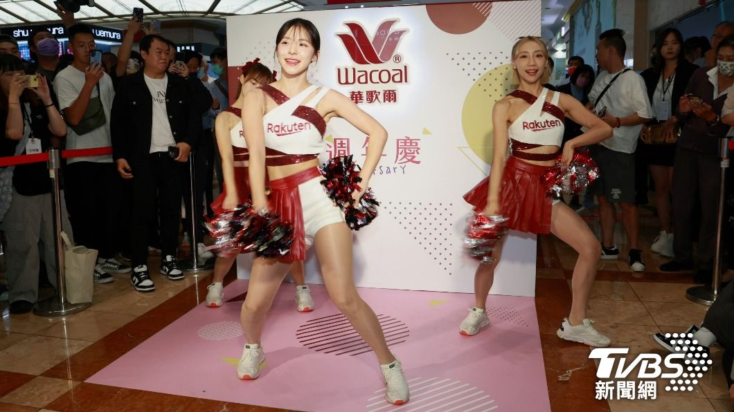 李多慧帶來應援舞蹈。(圖/趙世平攝)