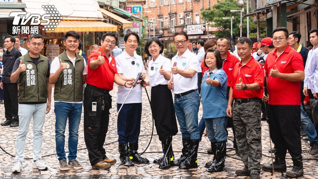 拚選舉「花招百出」 蘇巧慧揪賴清德「做伙洗地板」