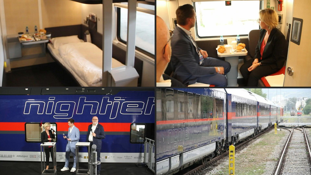 新!夜間列車 車上淋浴再睡 長途旅行更環保
