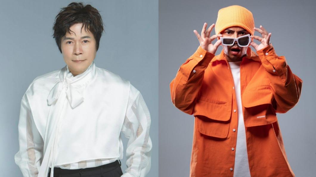 洪榮宏（左）將與黃明志站上國慶典禮舞台。（圖／三立提供）