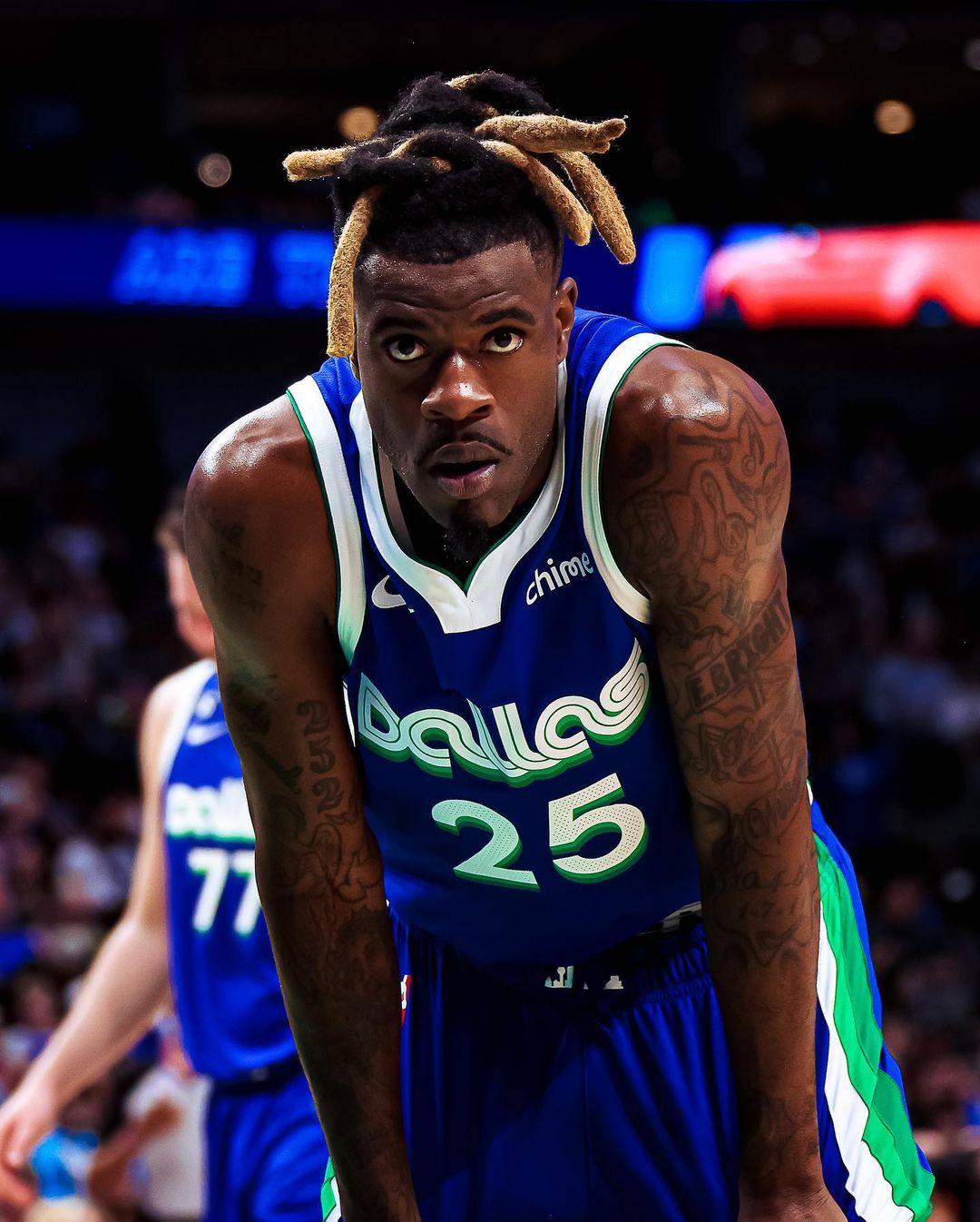 布洛克選擇加盟陣容相當年輕的火箭。(圖/翻攝自Reggie Bullock IG)