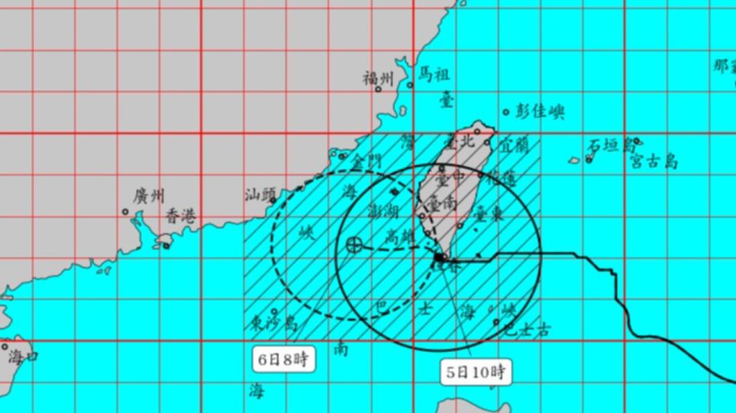 太聰明!小犬「掠過」恆春沒被護國神山摧毀 西南部風雨漸增