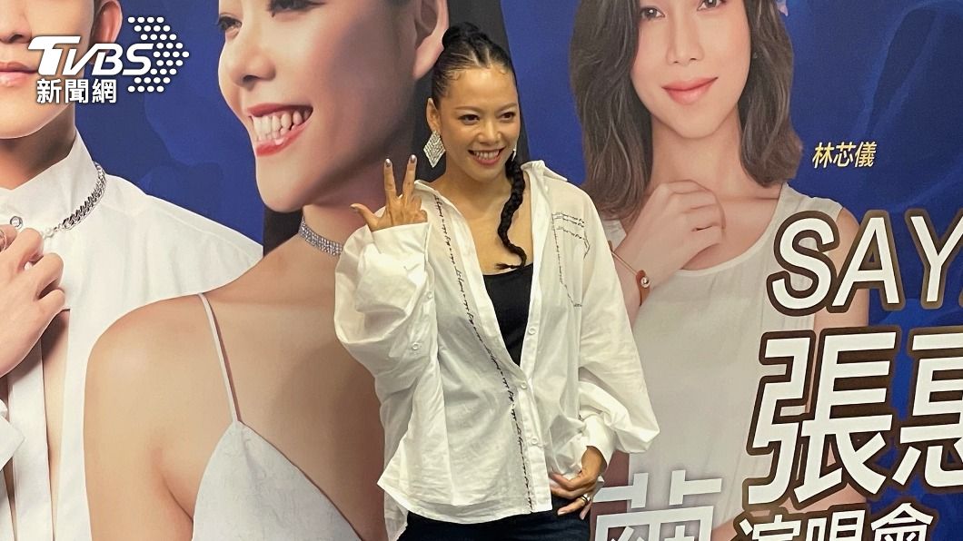 SAYA表示沒聽過阿妹的婚訊,更因此嚇了一跳。(圖/陳薈涵攝)