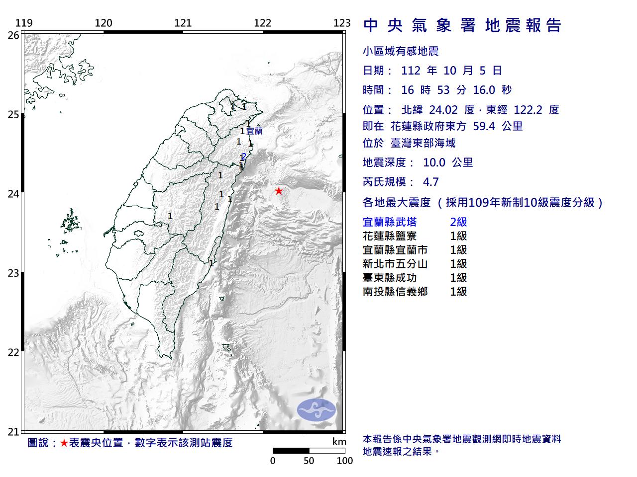 圖/中央氣象署