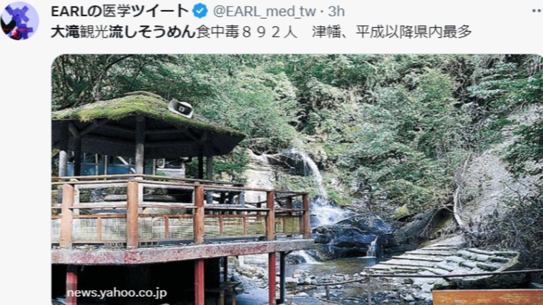 總計有892人在該餐廳用餐後身體不適。(圖/翻攝自推特)