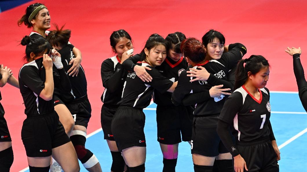 卡巴迪女子戰勝上屆金牌伊朗。(圖/中華奧會提供)