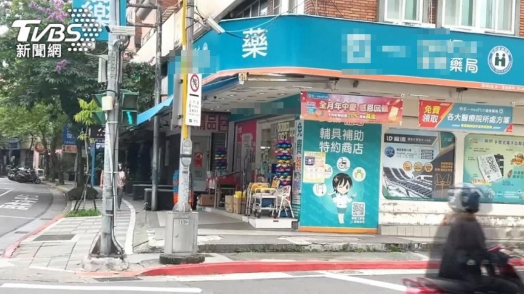 轉角的藥局。（示意圖，與本案無關／TVBS資料畫面）