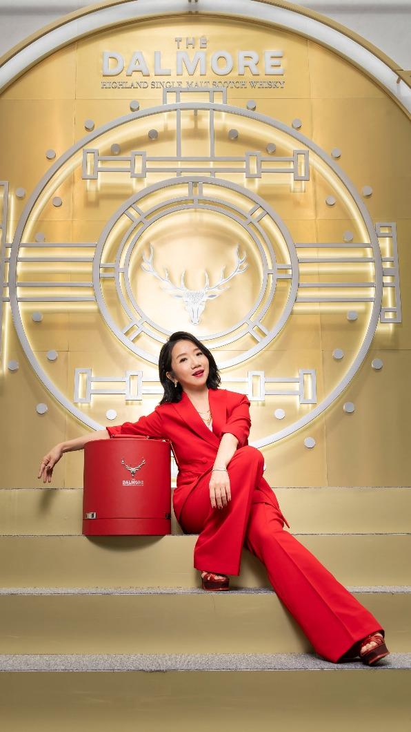 陶晶瑩很熱愛品酒。（圖／尚格酒業提供）