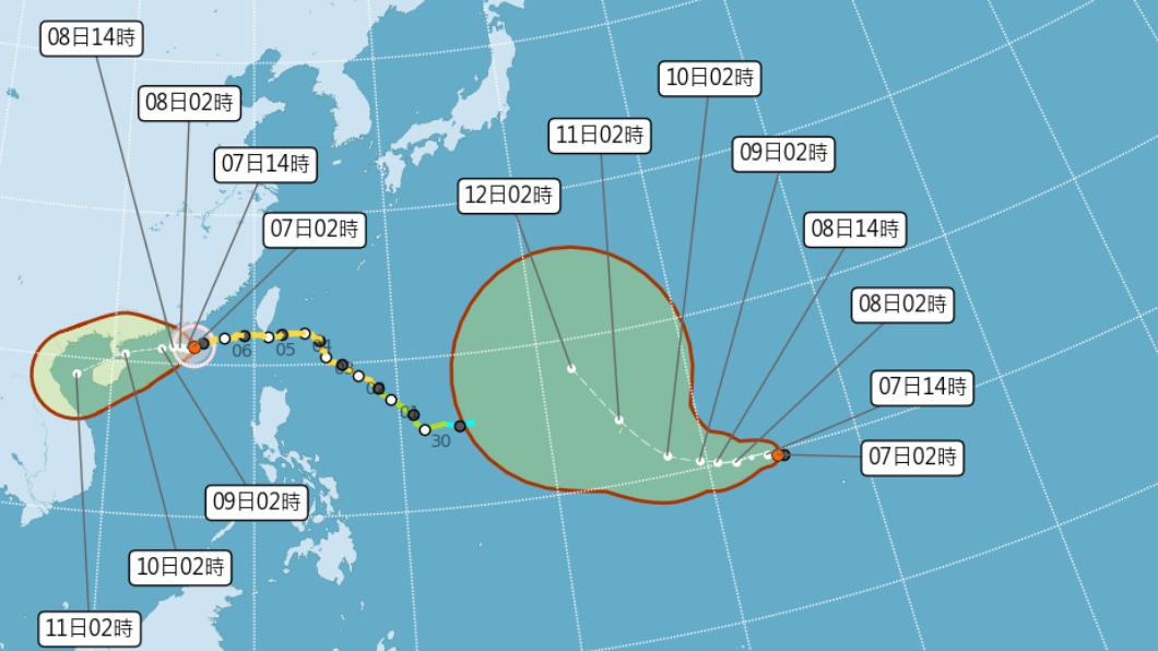 連假首日各地短暫陣雨 明鋒面接近雙北宜蘭有較大雨勢