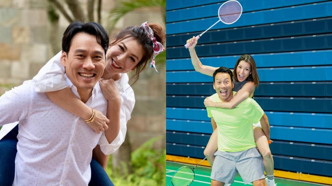 艾力克斯、李詠嫻結婚20年感情依舊甜蜜。(圖/翻攝自艾力克斯臉書)