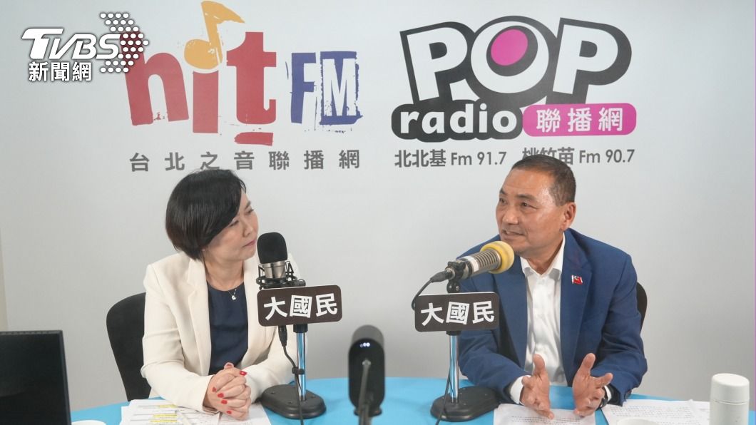 侯友宜接受6日接受《POP大國民》廣播專訪。(圖/《POP大國民》提供)