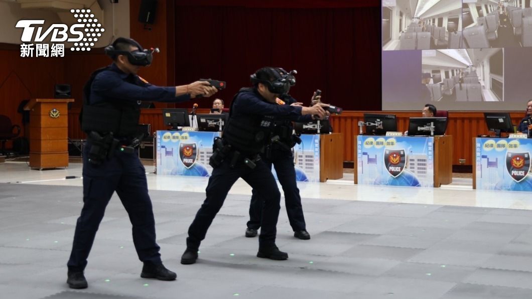 科技執法！大數據＋虛擬實境　「XR警勤訓練系統」成警方利器