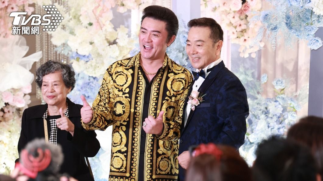 張晨光大兒子結婚，李㼈也是賓客之一。（圖／趙世平攝）