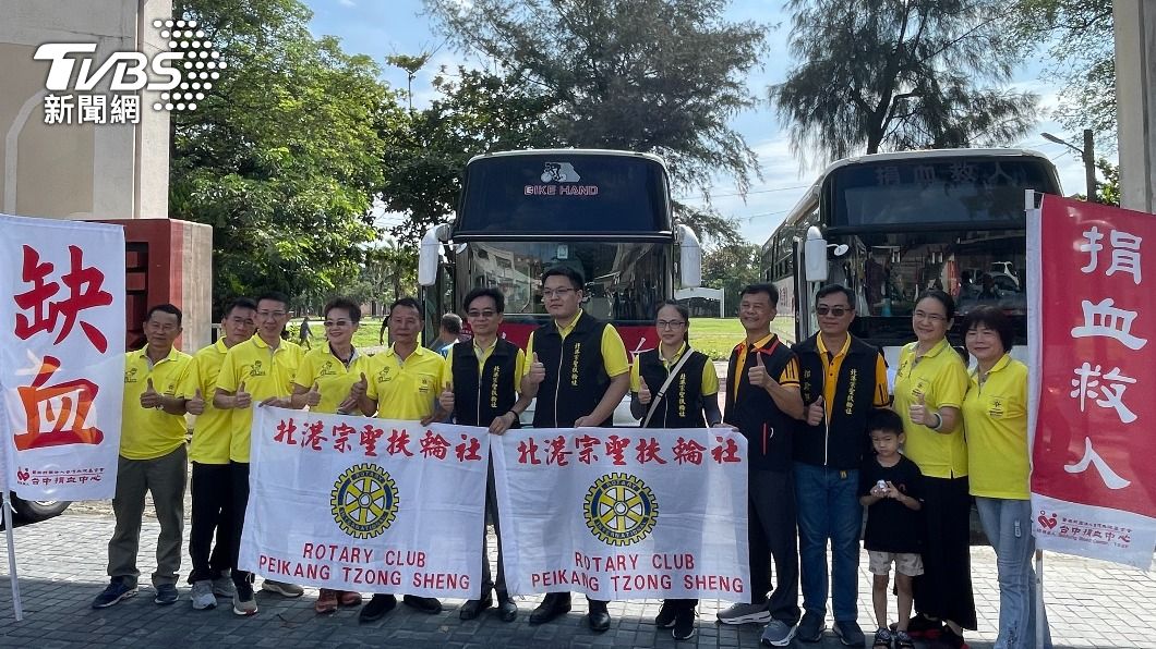 北港宗聖扶輪社連續10年辦捐血活動　揪民眾做愛心