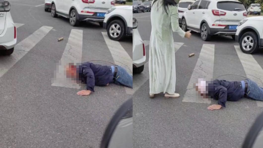 女駕駛撞傷大爺!下秒「整頭貼滿衛生棉」 網看傻:止血還吸血