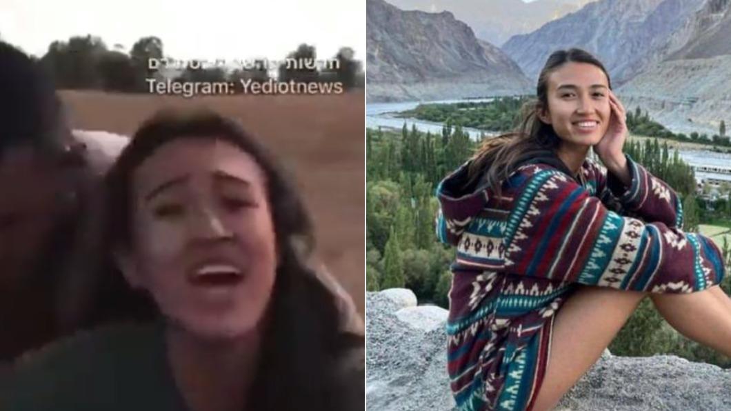 遭哈瑪斯強擄影片瘋傳!女大生是華人混血 父受訪淚崩