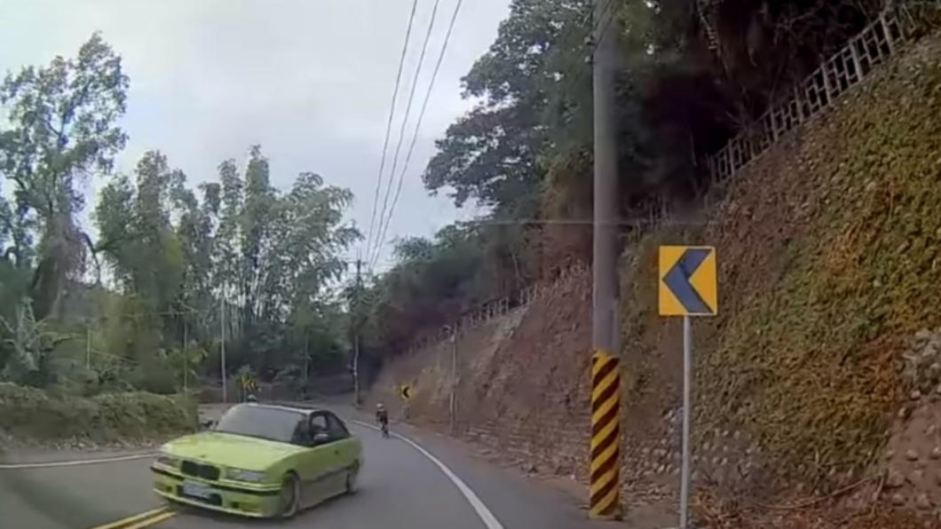 四輪山道猴?BMW豐原飆速「過彎失控」對向駕駛:差點掛了