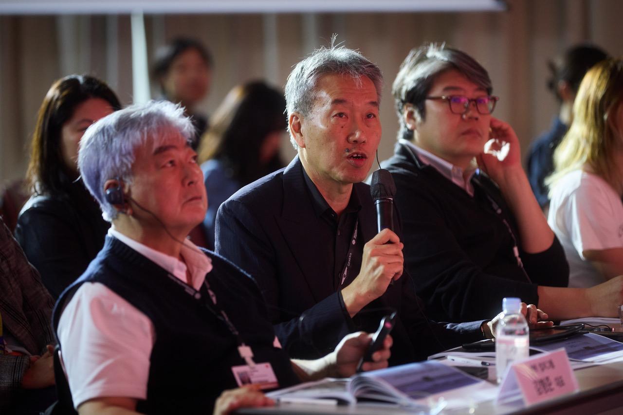 台灣評審代表馬天宗表示:「參與釜山影展國際新風獎,看到韓國影視工業許多值得學習。(圖/風度影業提供)