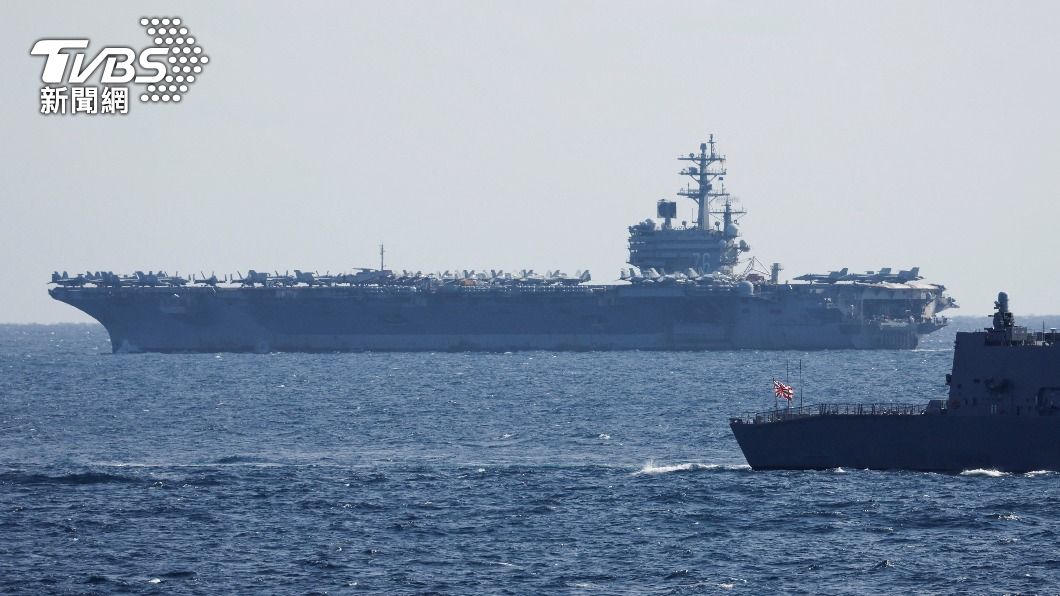 美雷根號打擊群來東海 參與美日韓海上軍演遏制北韓
