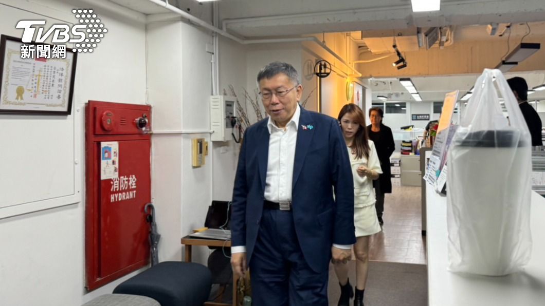 民眾黨總統參選人柯文哲。(圖/賴慧津攝)