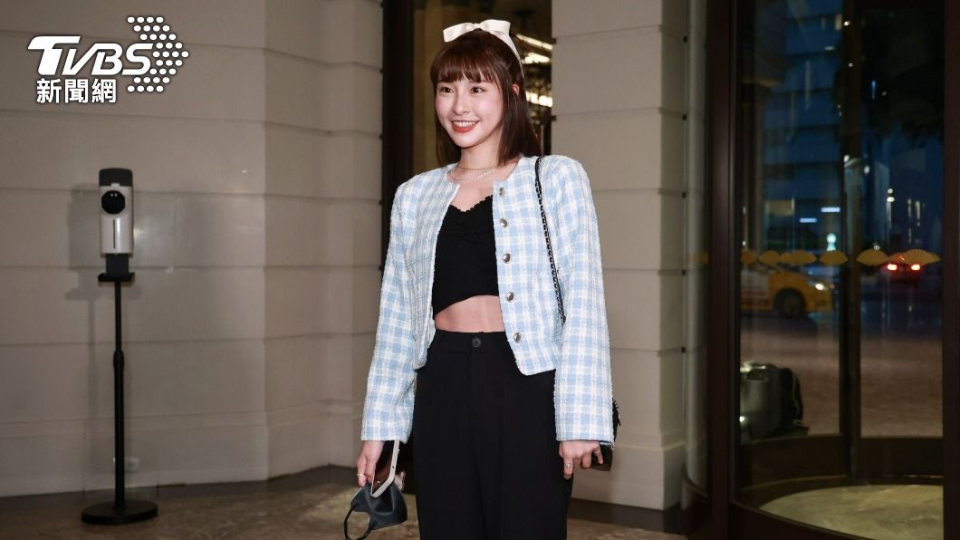 峮峮甜美現身KID婚禮。（圖／趙世平攝）