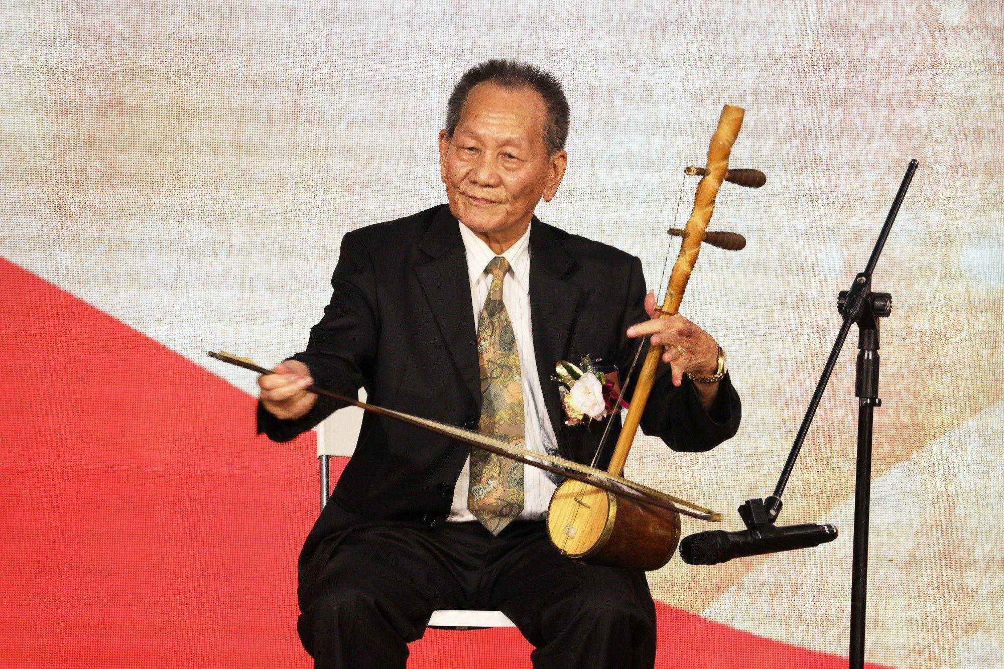 一代大師林竹岸辭世。(圖/文化部)